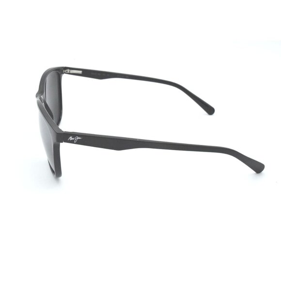 Maui Jim Sugar Cane MJ 783-02 Black Gloss / Neutral Grey Polarized Sunglasses main image 4